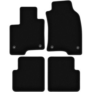 BASIC zwarte veloursmatten voor: Fiat Panda III hatchback (2012-)