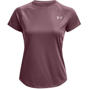 Under Armour Speed Stride Sportshirt Dames Paars XS