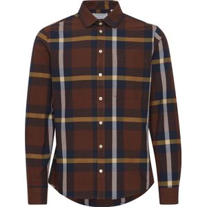 Casual Friday CFAnton LS checked oxford shirt Heren Overhemd - Maat L