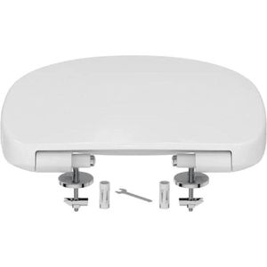 Multi Suites wc-bril scharnierset met softclose-scharnier EW00367 Neutro - universele montage Wc bril