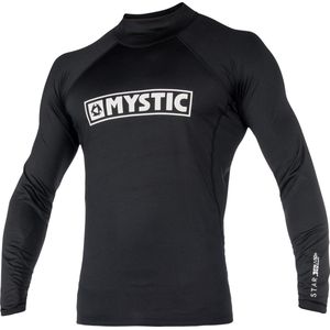 Mystic Surfshirt - Maat 146  - Unisex - zwart/wit