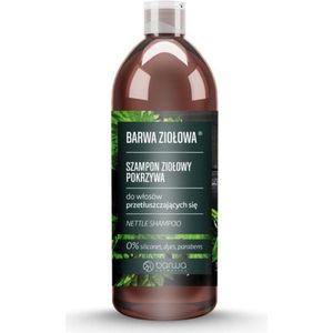 Color - Herbal Herbal Shampoo For Greasy Hair Nettle 480Ml