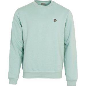 Donnay - Fleece sweater ronde hals Dean - Sporttrui - Heren - Maat L - Sage green (099)