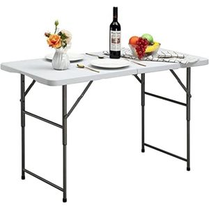 Klaptafel voor camping en picknick, in hoogte verstelbaar