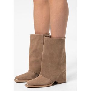 Sacha Suède Cowboylaarzen Beige