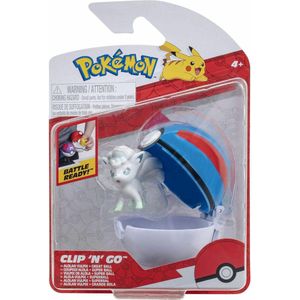 Pokémon - Speelfiguur - Clip 'N' Go - Alolan Vulpix