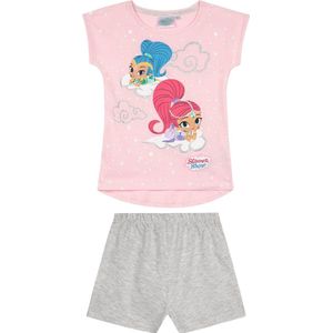 Shimmer-and-Shine Pyjama met korte mouw - licht-roze - Maat 104