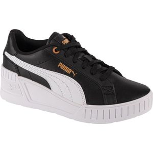 Puma Karmen Wedge 390985-01, Vrouwen, Zwart, Sneakers,Sportschoenen, maat: 39