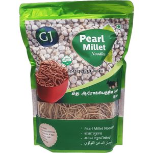 GJ Global Herbs - Noedels Van Parelgierst - Pearl Millet Noodles - Kambu - 3x 180 g