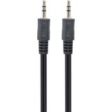 Gembird CCA-404-2M 2m 3.5mm 3.5mm Zwart audio kabel