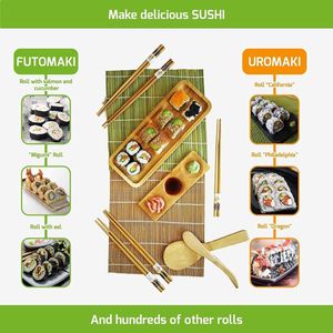 Japanse Melamine Sushi Gerechten - KWALITEITS SUSHI SET