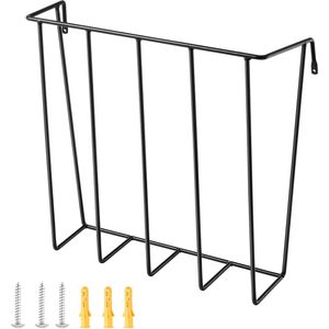Hooi-Voederbak voor Vee, 24 Gallon Capaciteit, 2-Pack Duurzame Stalen Hooi-Voederbakken voor Geiten, 27 Inch Lang