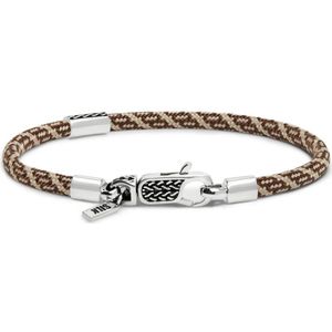 SILK Jewellery - Zilveren Armband - Alpha - 785TE2.17 - Maat 17,0