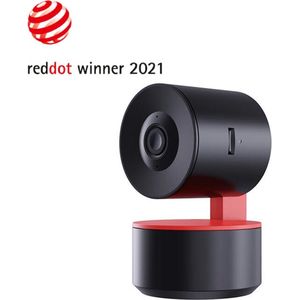 Wifi Camera Binnen, Moderne Beveiligingscamera, Volgt Bewegend Object, Pan & Tilt, samen met je telefoon te gebruiken als babyfoon, Cloud en SD Opslag Mogelijk.