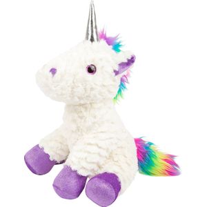 Small Foot Knuffel Eenhoorn Pluche Meisjes 40 Cm Wit/paars - Unicorn - Decoratie - Kinderkamer