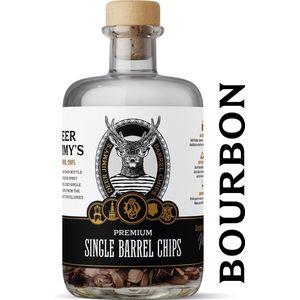 Deer Jimmy's Make Your Own Whiskey - Amerikaanse Bourbon Kentucky Straight Bourbon Whiskey cask - Rijp je eigen drank met houtsnippers van een gebruikt whiskey vat