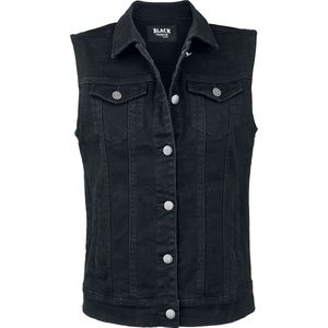 Black Premium by EMP Zwart denim vest Vrouwen - XXL