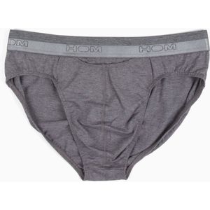 HOM HO1 mini briefs slip (1-pack) - herenslip met horizontale gulp - grijs - Maat: S