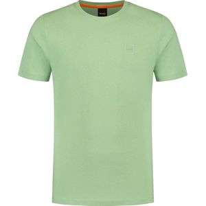 BOSS T-shirt Tales Lichtgroen - Print T-shirts