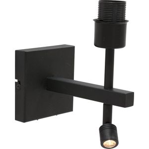 Steinhauer wandlamp Stang - zwart - metaal - 2995ZW