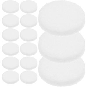 Vervanging Katoen Pads voor Aroma Hangers - 100 Stuks Etherische Olie Diffuser Pads - Ronde Wattenschijfjes voor Aroma Kettingen