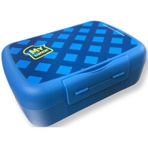 Lunchbox - Brooddoos My Lunch Blauw - Met handige sluitclip