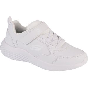 Skechers Bounder - Power Study 405626L-WHT, voor een jongen, Wit, Sneakers,Sportschoenen, maat: 27