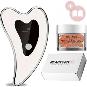 BeautyFitXL 4 in 1 Gua Sha Elektrisch - EMS - Roodlicht Therapie
