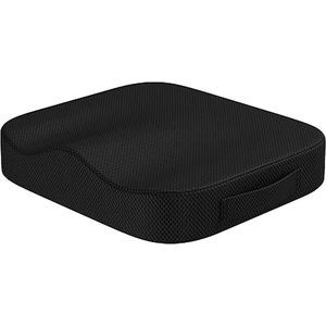 Comfortkussen, ergonomisch zitkussen voor het beste zitcomfort, stoelkussens gemaakt van innovatief traagschuim, universeel te gebruiken zitkussen