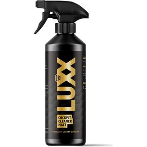 LUXX - Cockpit Cleaner Matt | Interieurreiniger voor Kunststofdelen met Zijdeglans Finish en Frisse Geur