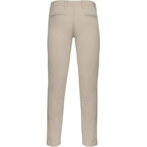 Broek Heren 46 NL (40 FR) Kariban Beige 98% Katoen, 2% Elasthan