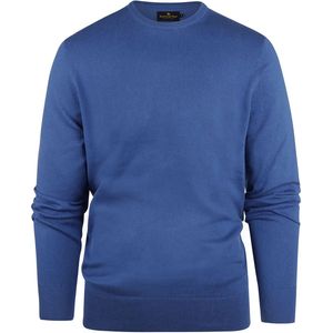 Steppin' Out Trui Cotton Cashmere Sky Blauw - Maat M - Heren - Pullovers