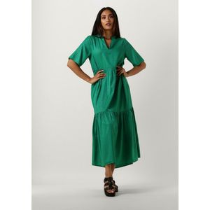 My Essential Wardrobe Linemw Long Dress Jurken Dames - Kleedje - Rok - Jurk - Groen - Maat 38
