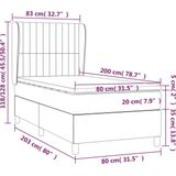 vidaXL-Boxspring-met-matras-stof-donkerbruin-80x200-cm