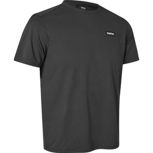 GripGrab - Flow Technical T-Shirt Korte Mouwen Zomer Sportshirt met Polygiene Anti-Geur Behandeling - Zwart - Heren - Maat XXL
