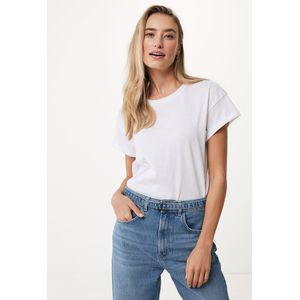 Mexx FAY Basic Oversized Tee Dames - Wit - Maat XL