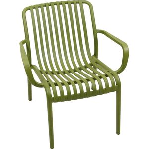 Vita Porto loungestoel groen incl. zitkussen