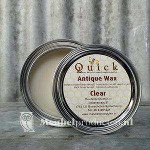 Quick Antique Wax Clear - Meubelwas - Onderhoudsmiddel - Transparant - 375 ml