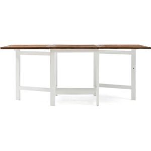 Riviera Maison Eettafel Uitschuifbaar - Wooster Street Dining Table Extendable - 80x70/200 cm - Wit