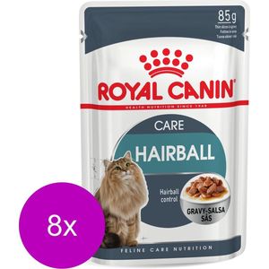 Royal Canin Hairball Care In Gravy - Kattenvoer - 8 x 12x85 g