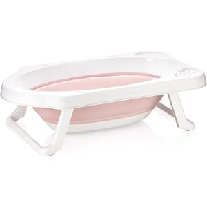 Keeeper - Badkuip / Kinderbadje opvouwbaar 33L - Wit en roze