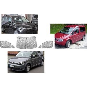 Raamisolatie Volkswagen Caddy 5 delige set voorzijde