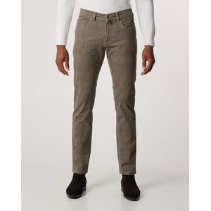 Pierre Cardin Broek Lyon Tapered Taupe - Maat W 36 - L 30 - Heren - Five-pocket broek