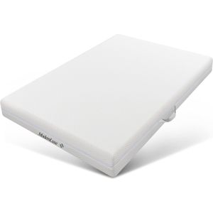 Sweiko Koudschuim matras 7 zones Comfort schuimmatras, 20 cm hoog, H3 H2 matras 140x200 cm Ergonomische koudschuim matras met handvatten in hoes wasbare klimaatvezel gewatteerd Met allround rits