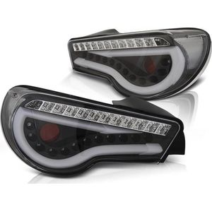 Achterlichten TOYOTA GT86 12-16 LED STRIP ZWART SEQ