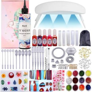 UV Epoxy Starterspakket - UV Licht - Sieraden Maken - Voordeelpakket - Volwassenen en Kinderen - Hobbypakket - Resin