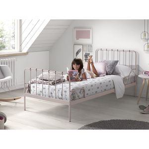 LUCEVI - Alice Bed 90x200cm - Roze