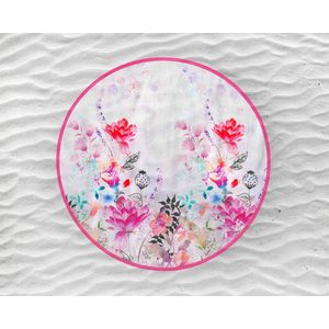 Endless Mae Rosa - Strandlaken - 150 cm Rond - Multi