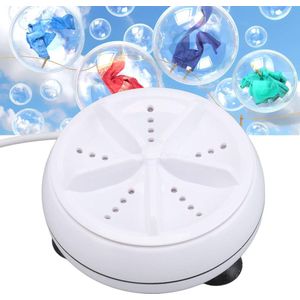 Geluidsarme Draagbare Mini-wasmachine - Ultrasone Turbinewasmachine voor Sokken Ondergoed T-shirt Stropdassen