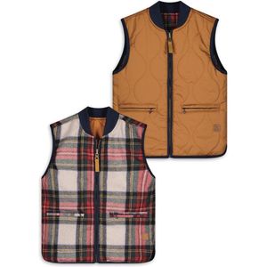 Like Flo - Vest - Red Check - Maat 128